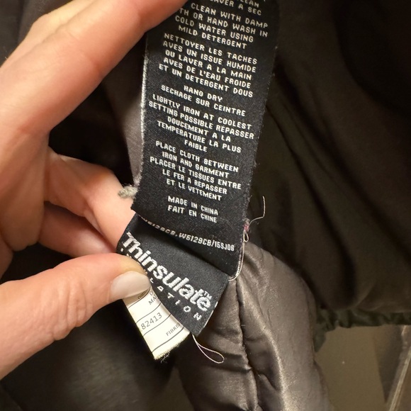 SAM. NYC fox and rabbit fur lined coat hooded parka with removable Vest M - Picture 13 of 15